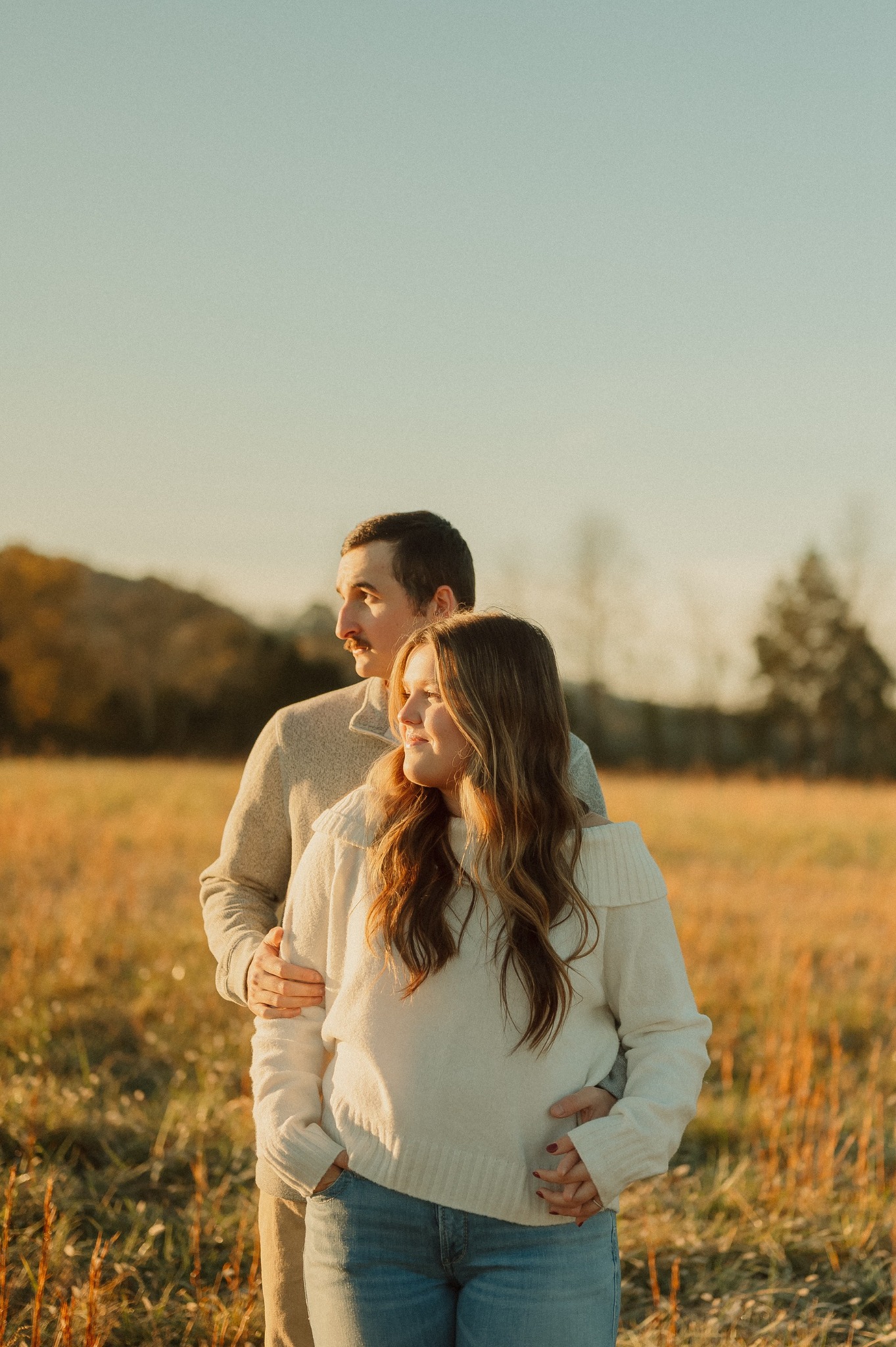 Kaileigh and Ryan engagement portrait